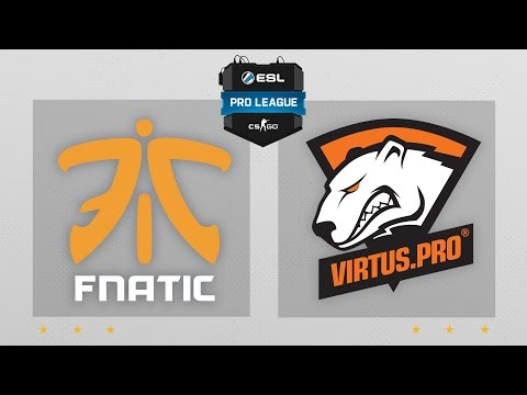 CS:GO - Fnatic vs Virtus Pro - Cobblestone - ESL Pro League - Saison 4 Semaine 5