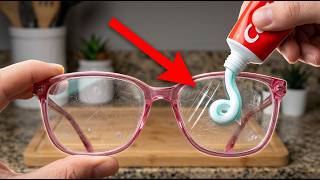I Rubbed Toothpaste on My Scratched Glasses… Then THIS Happened! 😱