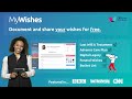 MyWishes - Make plans for the important things