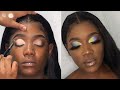 How to: Do Makeup on Dark Skin | Glitter Cut-Crease Tutorial