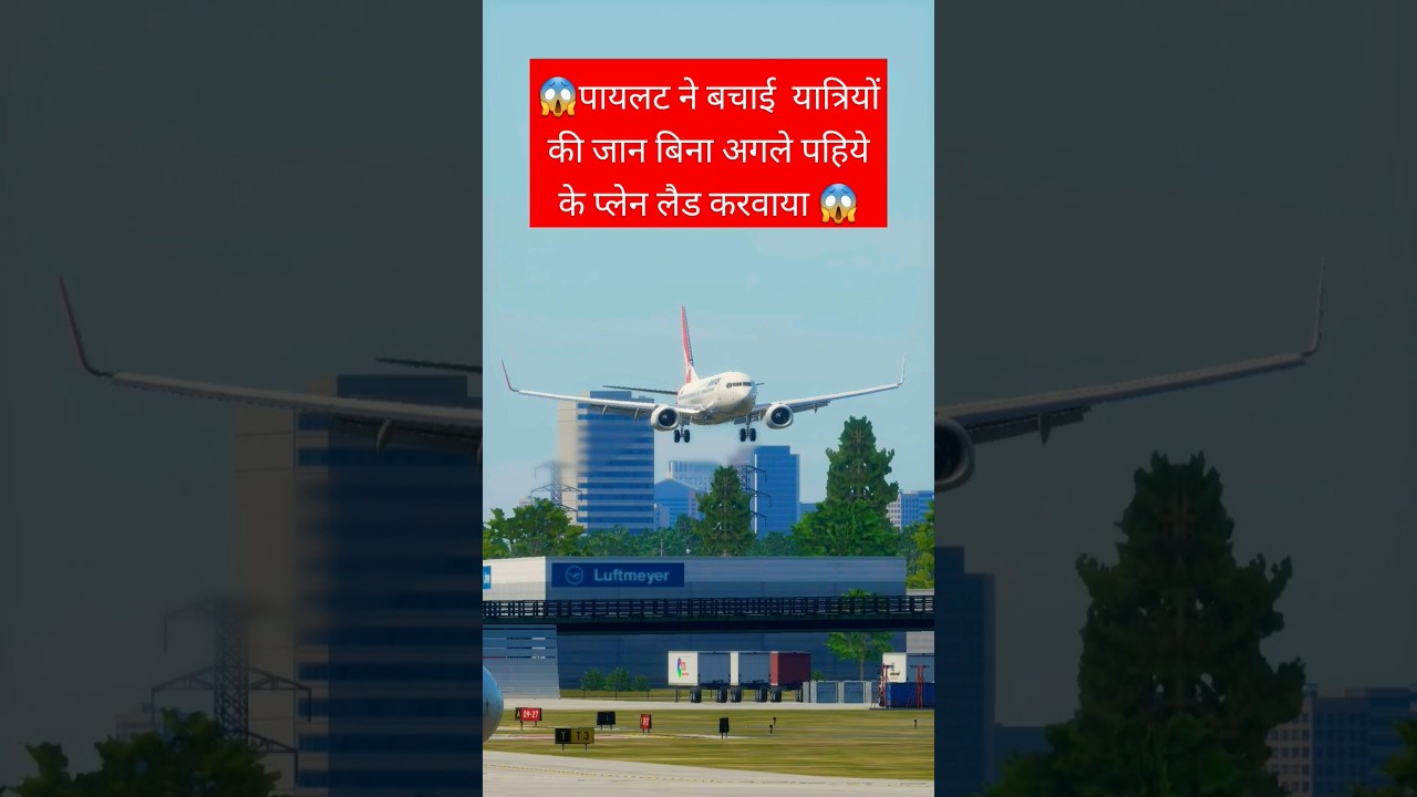 Without Nose Gear Landing 