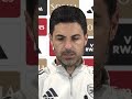 “We are living in the moment!” Mikel Arteta says Arsenal is ENJOYING the title race! 🔥