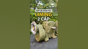 Hộp số giảm tốc 2 cấp LIMING LGM. Giải pháp cho các ứng dụng cần tốc độ chậm momen xoắn cao.