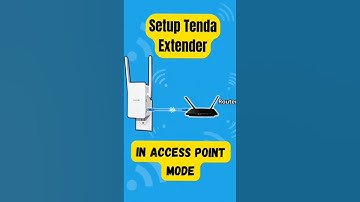Stop met het gebruiken van REPEATER MODE Probeer in plaats daarvan ACCESS POINT MODE #tenda #wifi...
