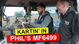 FARMFLIX CREW DRIVE FARMER PHIL'S 6499 MASSEY FERGUSON FOR A LOAD OF MAIZE | Conor & John McClean