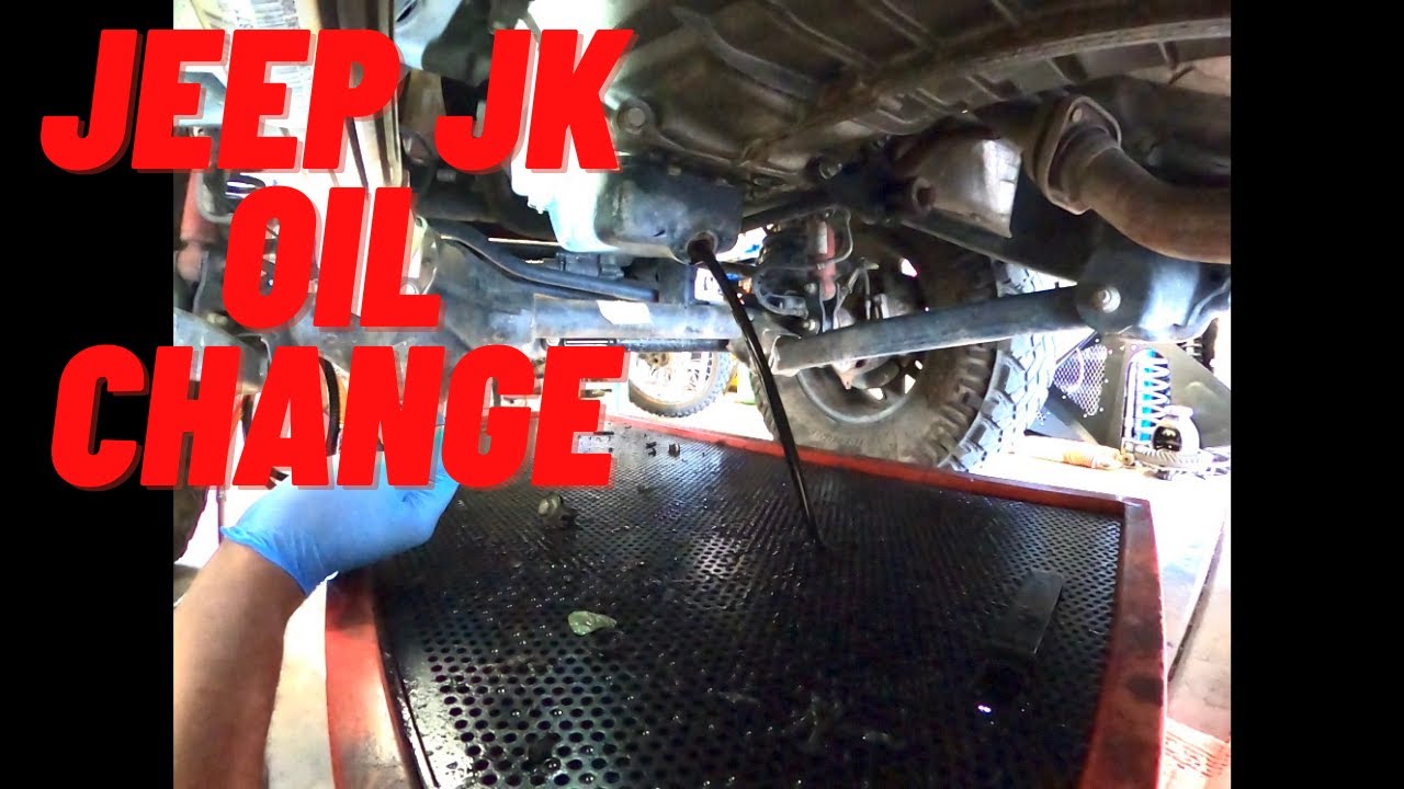 2015 Jeep JK 3.6 Pentastar quick oil change video. 