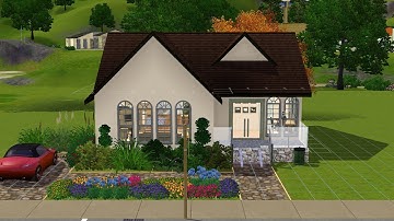 The Sims 3 Speed Build | An Expensive Girly Starter House