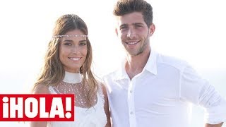 SERGI ROBERTO y CORAL SIMANOVICH empiezan a celebrar su BODA