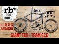 Giant tcr advanced sl rim brake 2021  team ccc  pro bike build