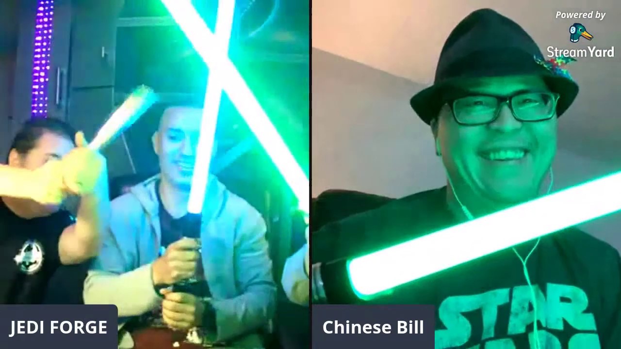 SABER TALK with Gabe, Harris & Bill: THE MANDALORIAN JEDI FORGE Discussion LIVE