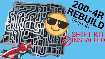 200-4r Rebuild - Valve Body Assembly + Shift Kit Install (part 4)