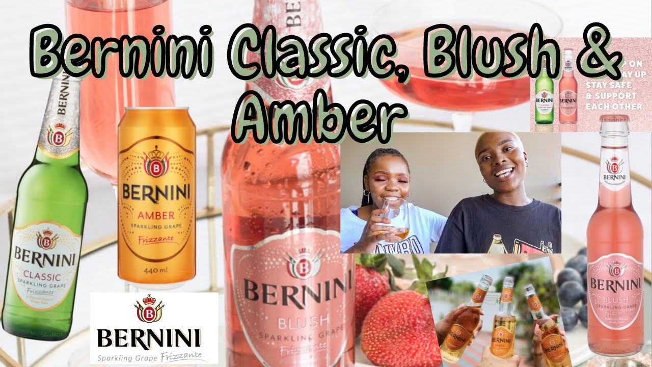 BERNINI Classic, Blush & Amber! Alcohol Tasting South Africa YouTube
