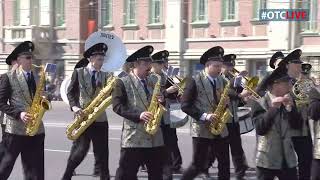 9 мая 2022 года. Участие Новосибирского городского духового оркестра в шествии бессмертного полка.