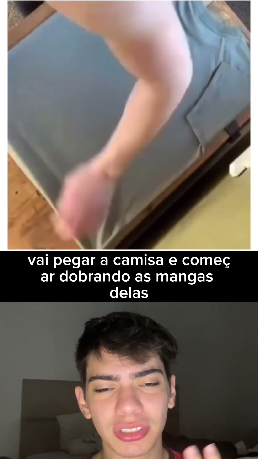 Como dobrar camisas! Técnica simples pra economizar espaço e organizar tudo. ?✨