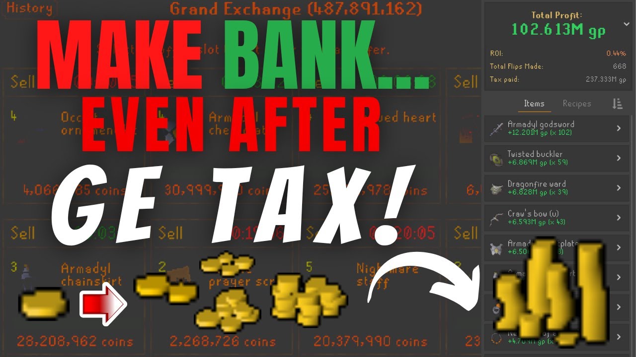 Old School RuneScape Update Sets Gold and Item Sink Taxes, Makes