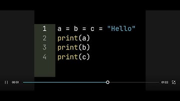 Level I. Problem #3 - Declare one variable to multiple variables 