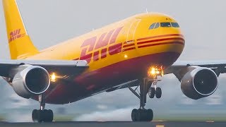 DHL AIRBUS 300 near GO AROUND - ASKCargo 009#