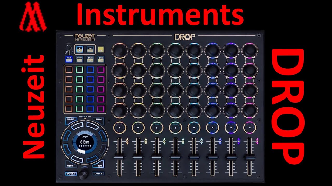 Neuzeit Instruments DROP - MIDI Controller with many new ideas! In