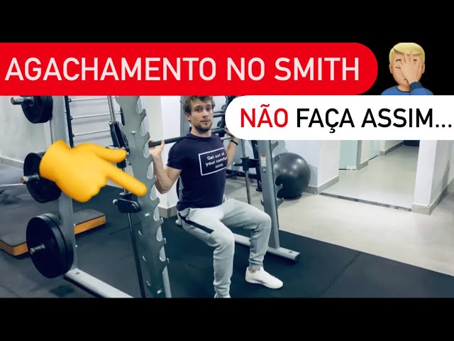 Agachamento Smith, apenas! #foryou #paravocê #gym #academia