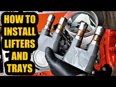 How To Install LS Lifters And Trays – Budget LS Engine Build