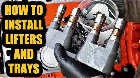 How To Install LS Lifters And Trays - Budget LS Engine Build