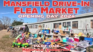 Opening Day 2024! Hot Deals & Freezing Temps at the Mansfield DriveIn Flea Market! Part One.