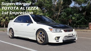 Toyota Altezza w/ Blitz Supercharger POV Driving Experience Feat. Afiq Bazli
