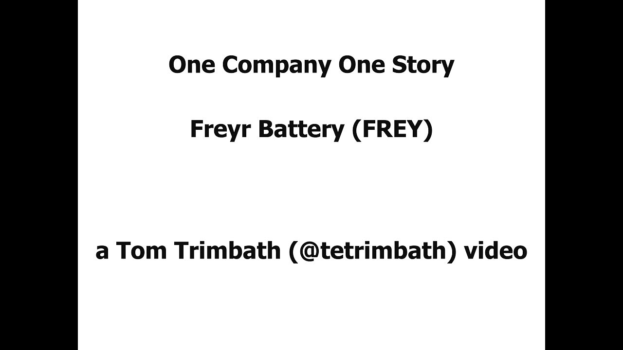 FREY - One Company One Story