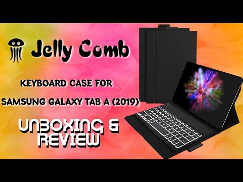 Jelly Comb Keyboard Case For Samsung Galaxy Tab A (2019) | Unboxing & Review