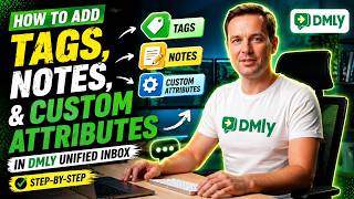 How to Add Tags, Notes, and Custom Attributes in DMLY Unified Inbox