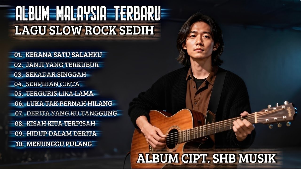 Album Lagu Slow Rock Malaysia Terbaru | Lagu-Lagu Paling Perit & Menyayat Jiwa 