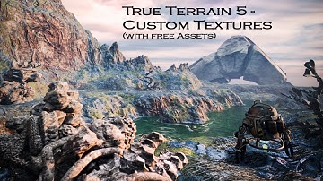 Texturing with Custom Materials in True Terrain 5
