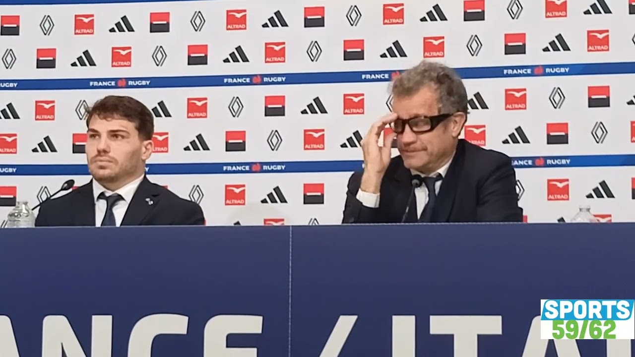 Rugby: les commentaires de Fabien Galthié et Antoine Dupont après lle match France-Italie à Lille