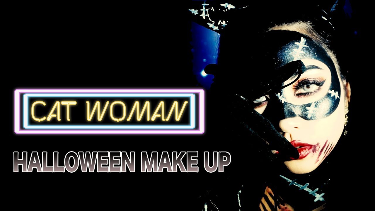 Cat Woman❤︎簡単傷メイク❤︎ハロウィンメイク❤︎フェイスアート❤︎