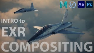 VFX Plane EXR Compositing - Full Visual Effects Tutorial for Maya, V-Ray, & After Effects screenshot 2