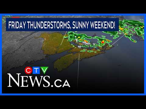 Storms to Sunshine: Maritimes Weekend Forecast!