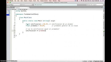 4. Fundamentos de Programación en C#. Parte 3.