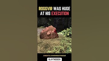 Roggvir Was Huge At His Execution