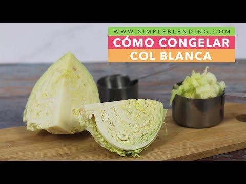 Video: Cómo Congelar Repollo