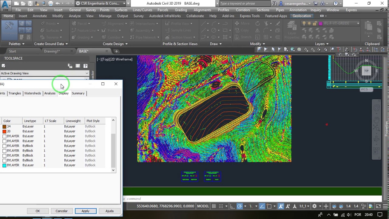 Triangulação de um quadrado em AutoCAD, CAD (33.6 KB)