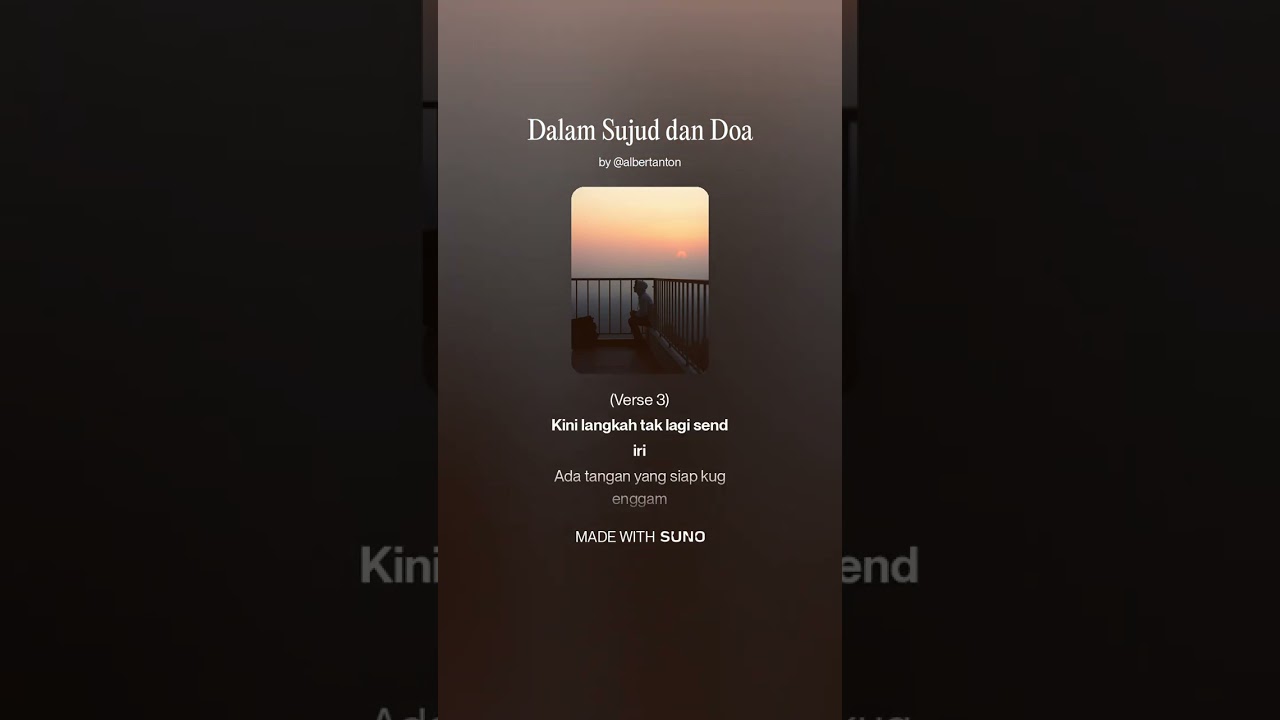 DTK Music by@albertanton - Dalam Sujud dan Doa