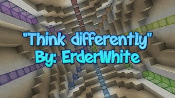 Minecraft Puzzle Map "Think Differently" - By: ErderWhite