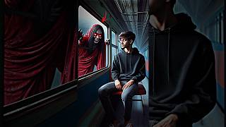 भूतिया ट्रेन के बाहर औरत 🧟♂️🤯 bhoot wali video dhushman chudail bhootiya video bhoot #horror #bhoot