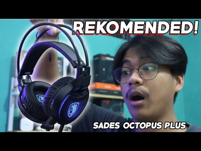 Headset Gaming Yang Bikin Telinga Bergetar! - Review Sades Octopus Plus -  YouTube