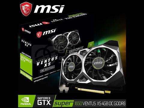 Unboxing MSI GeForce GTX 1650 SUPER VENTUS XS OC Indonesi