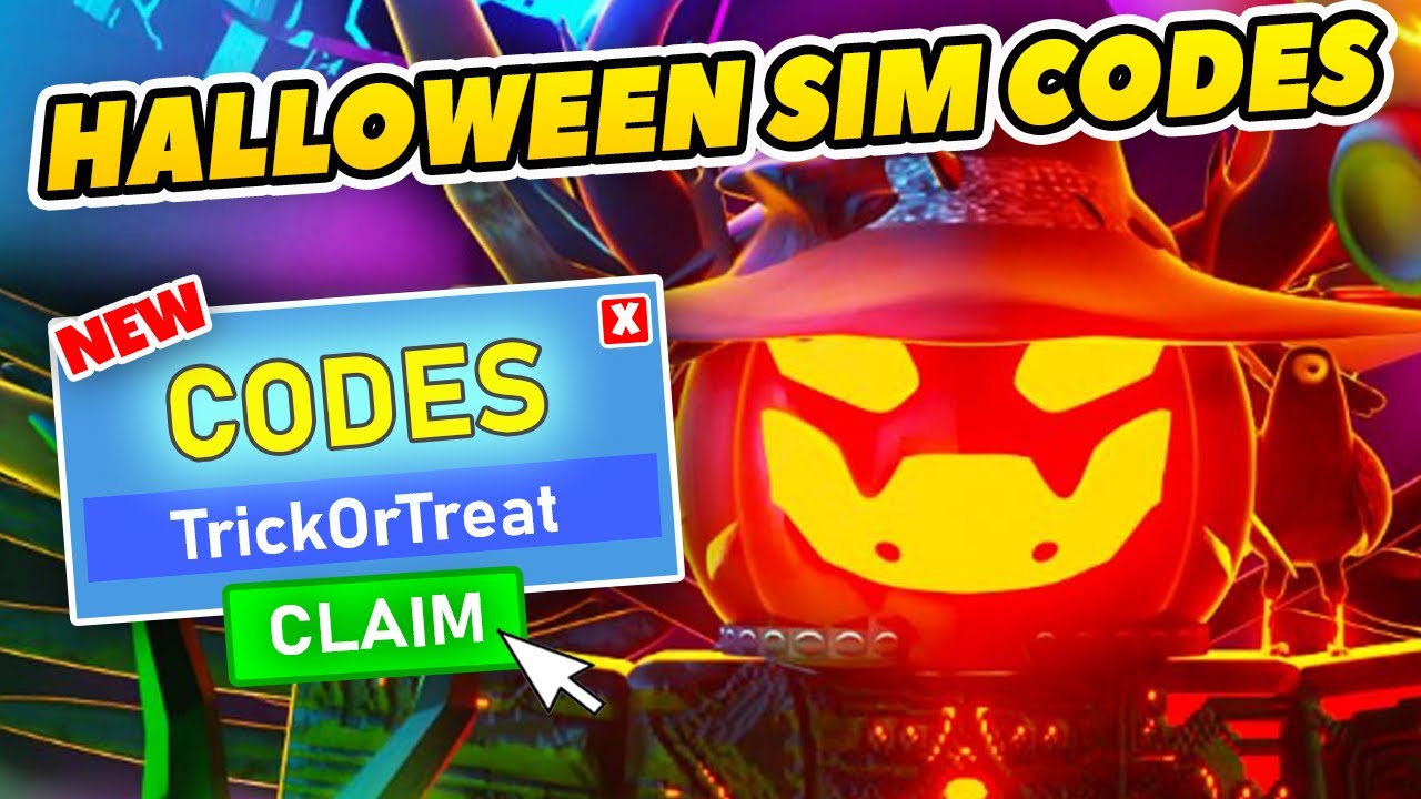 Halloween Simulator Codes Roblox Youtube