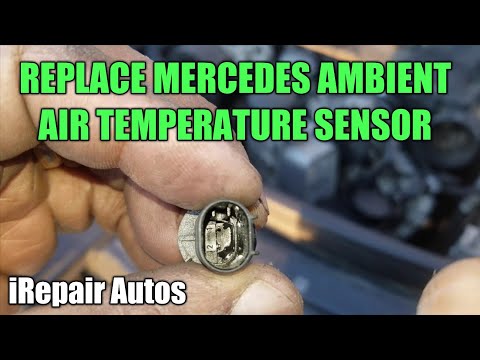 How to Replace Mercedes Ambient Air Temperature Sensor | ML350 Example | P0073