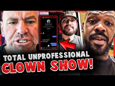 Dana White SHUTS DOWN Dillon Danis + ACCIDENTALLY LEAKS FIGHTS!? Jon Jones GOES OFF!