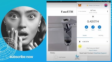 Rinkeby Testnet Network to Metamask and Receiving Test Ethereum in 02 Min..