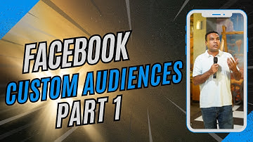 Facebook Custom Audiences Part 1